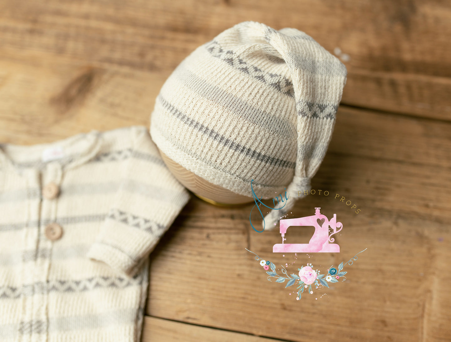 DEREK - set romper and hat