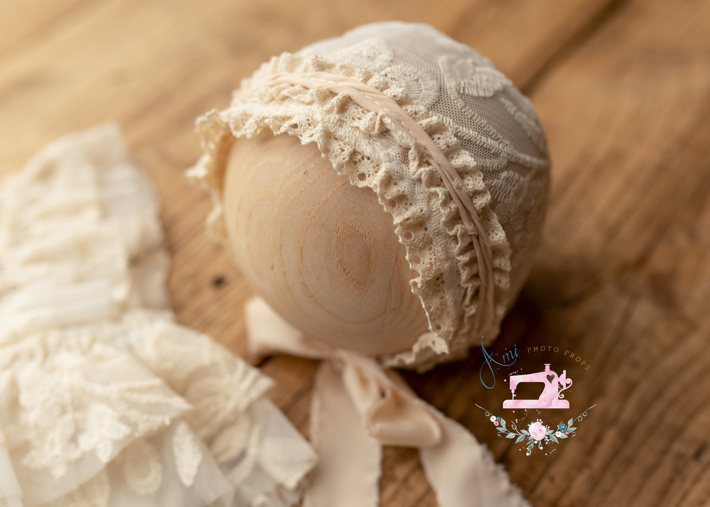 MONICA - dress with panties and bonnet