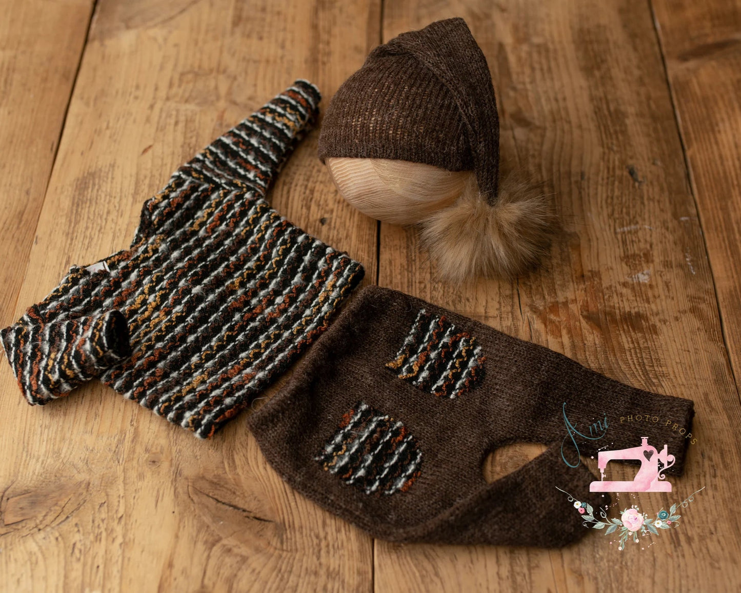 DAMIAN - pants, blouse and hat