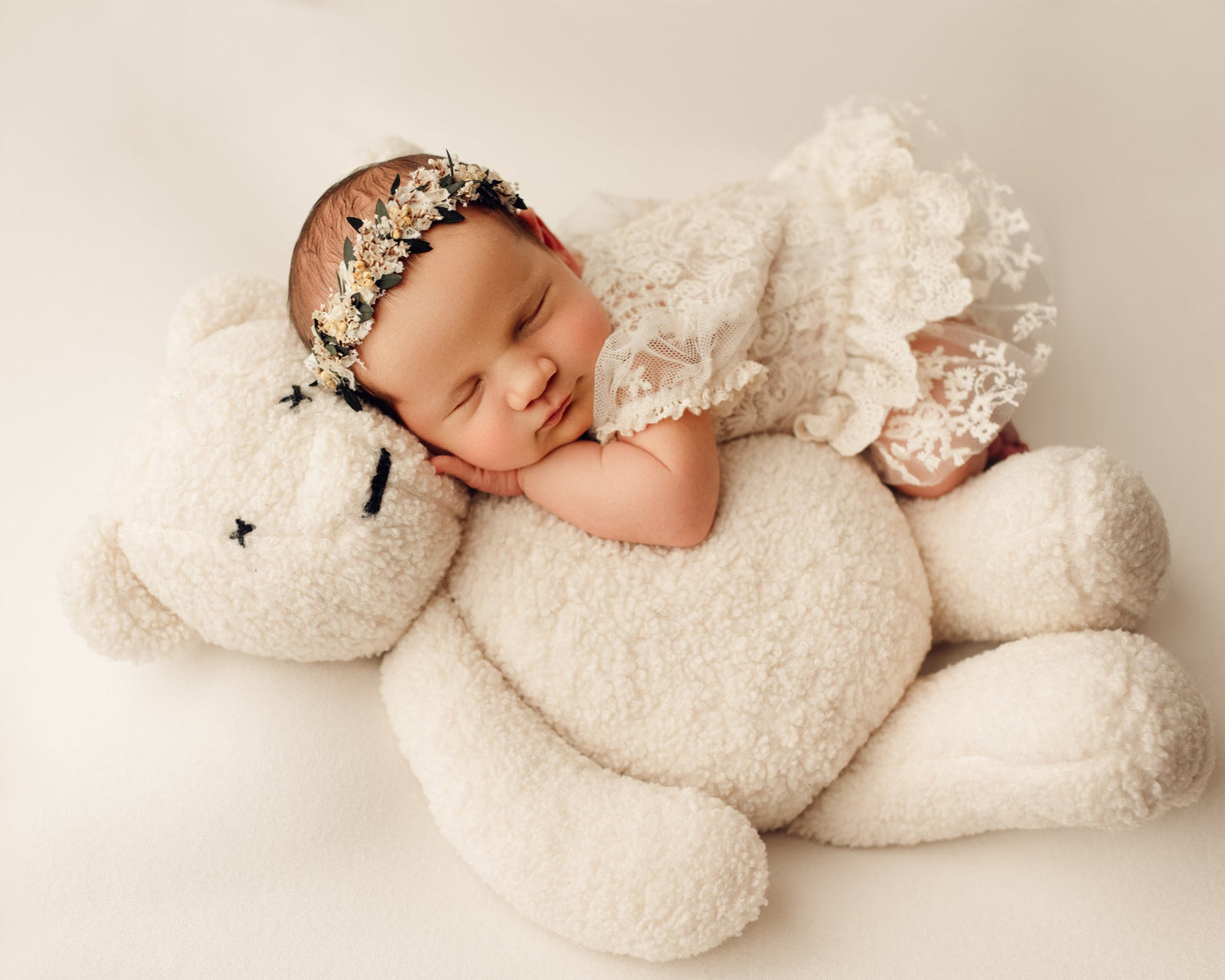 ANN - set romper and bonnet nb