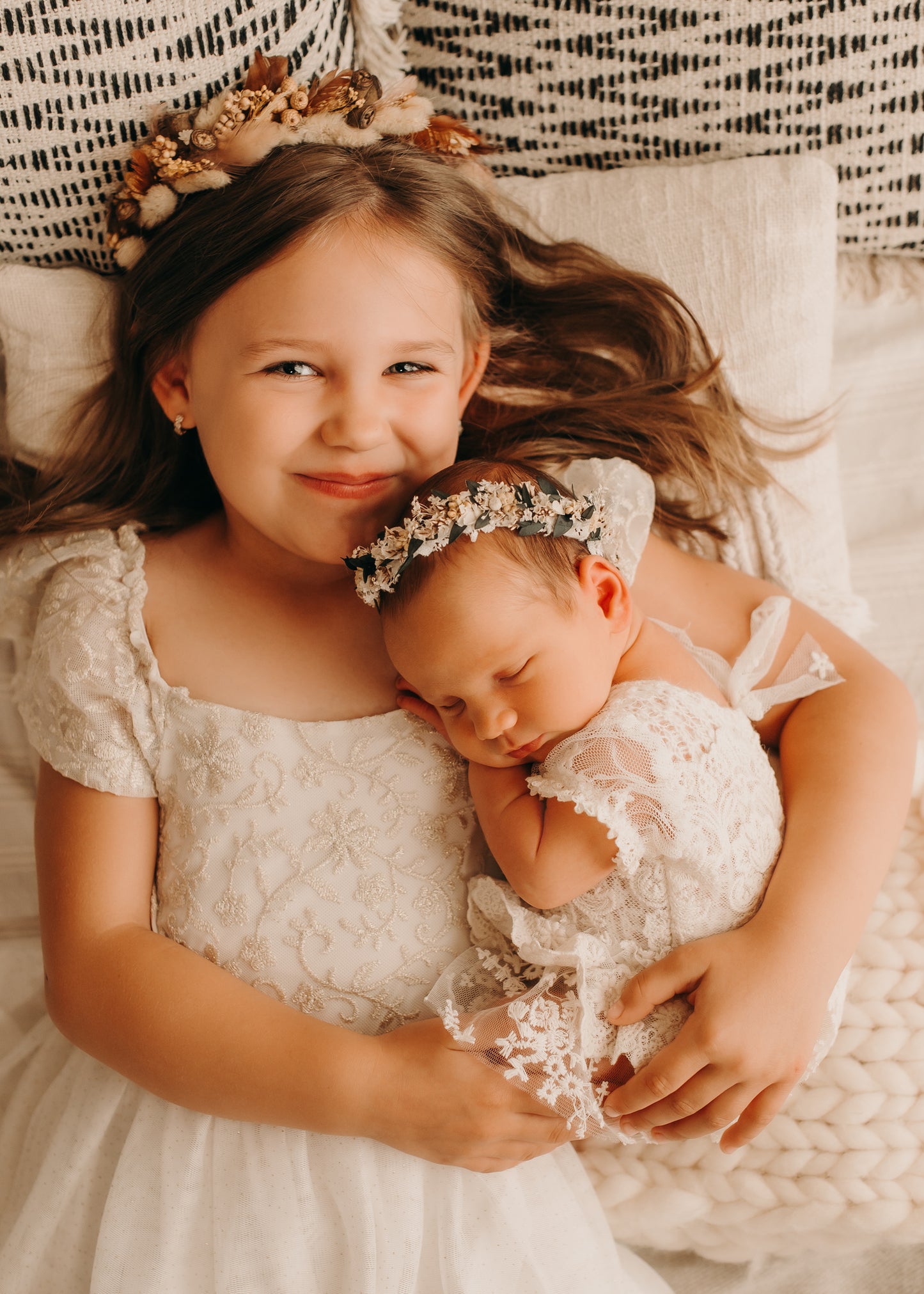 ANN - set romper and bonnet nb