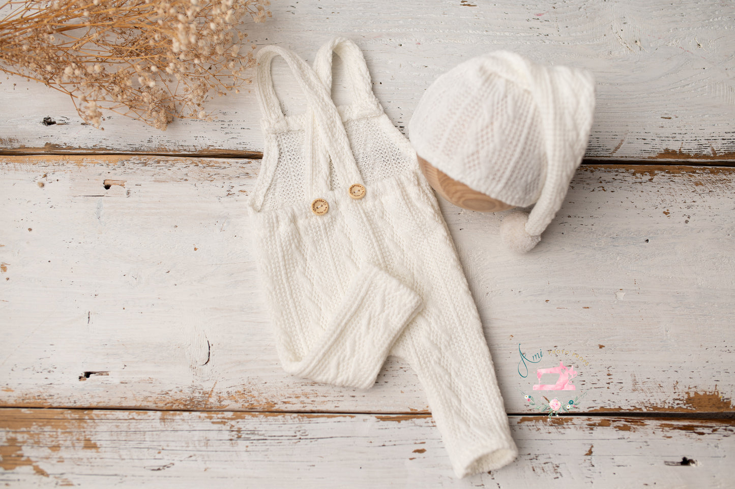 BOB- set nb romper and hat