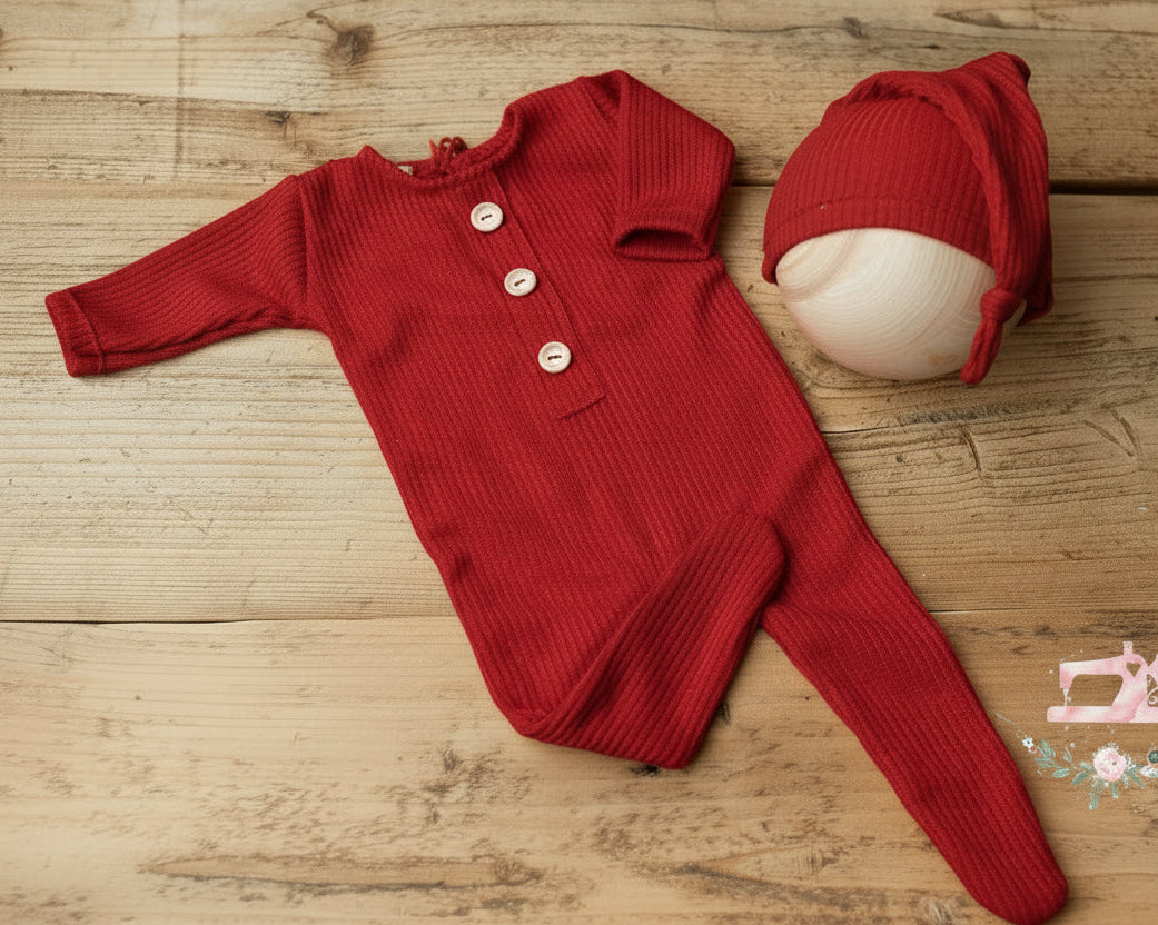 RUDOLF - set romper and hat