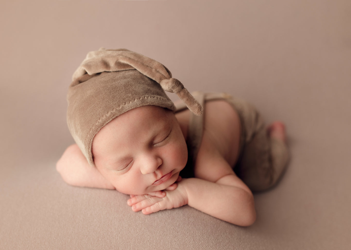 ASHER- set nb romper and hat