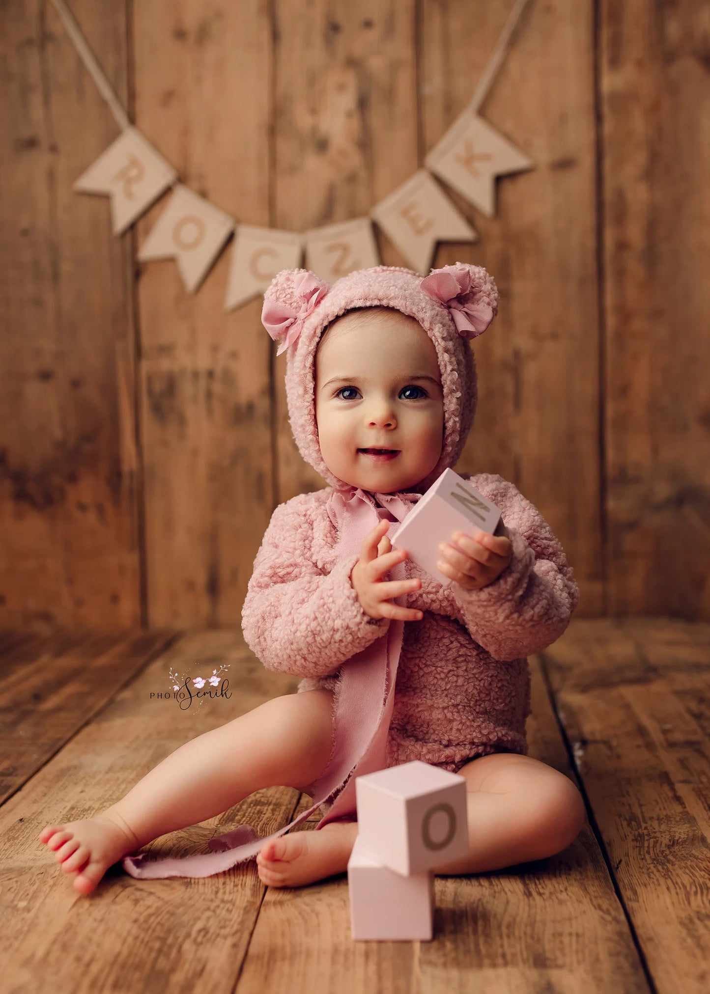 TEDDY PINK - set sitter