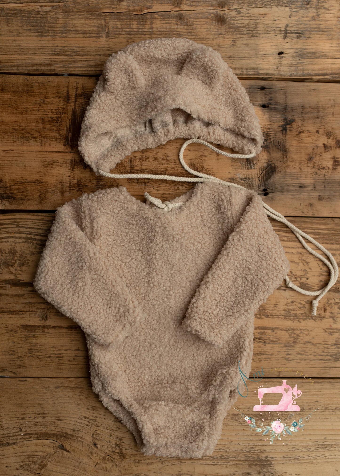 Teddy Beige - sitter set