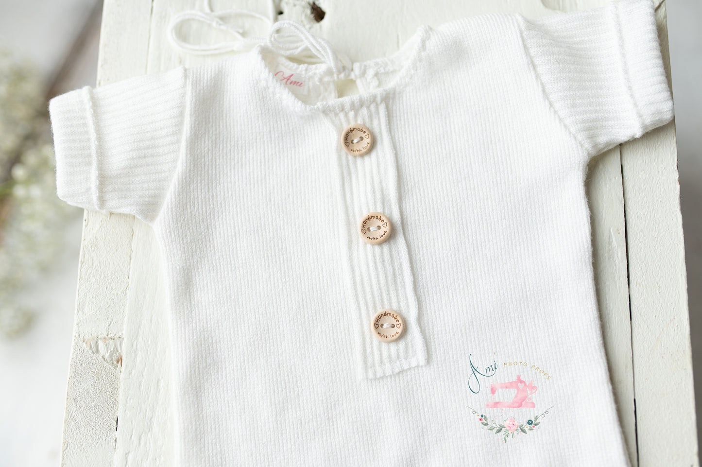 ANDREW - romper, hat and pillow