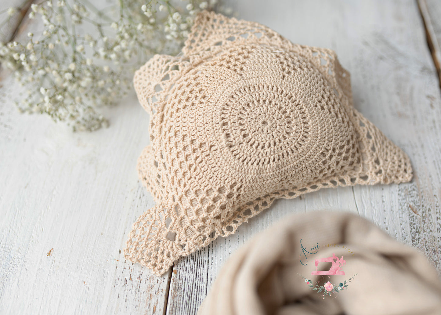 NAPKIN BEIGE and PILLOW