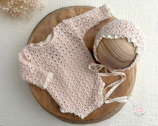 SOFIA - romper and bonnet