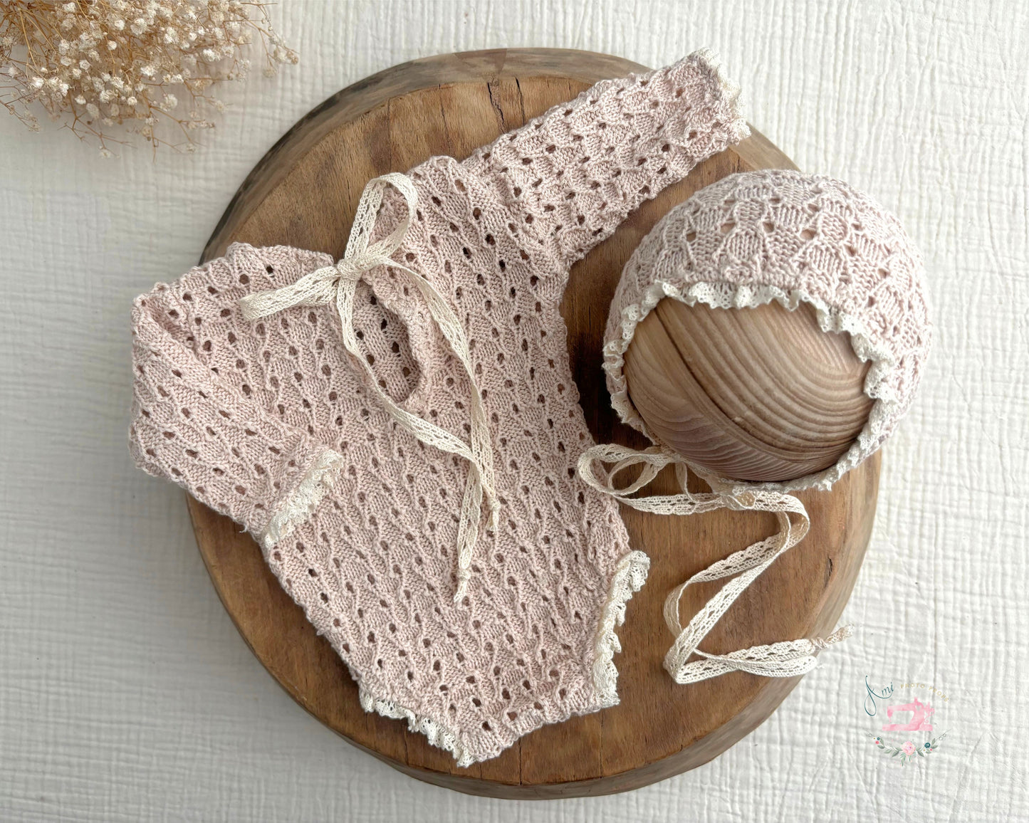 SOFIA - romper and bonnet