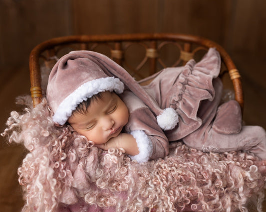 SUZAN - romper and hat