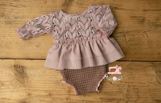 HOLLY - romper nb