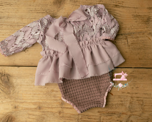 HOLLY - romper nb