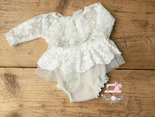 AMELIA- set dress and panties nb