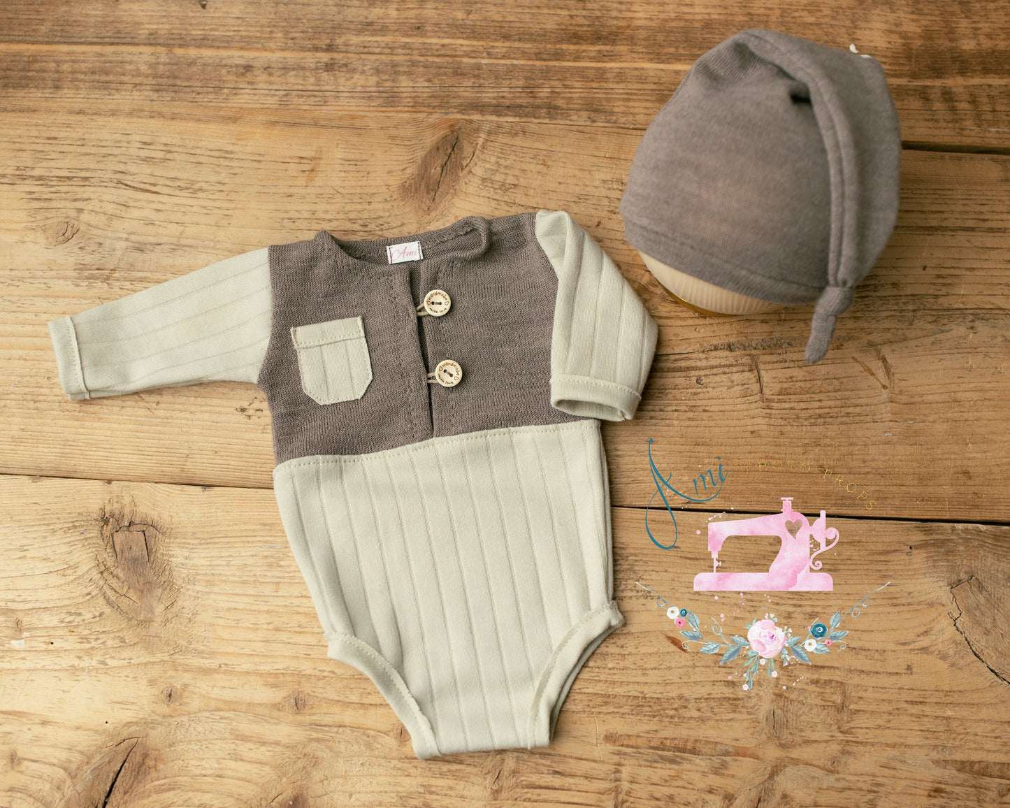 HENRY  - set romper and hat