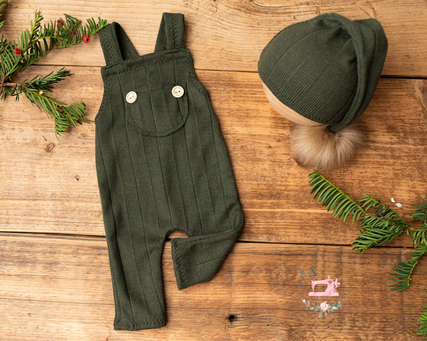 JOSEPH - set nb romper and hat