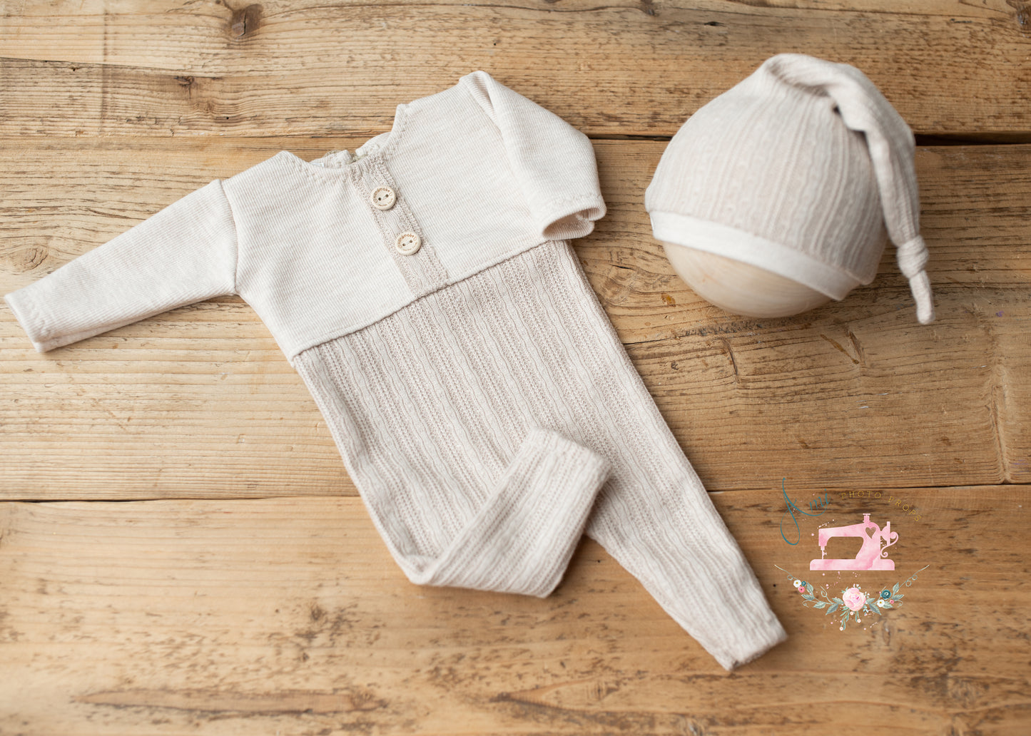 MILES - set romper and hat