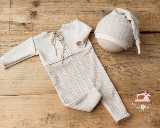 MILES - set romper and hat